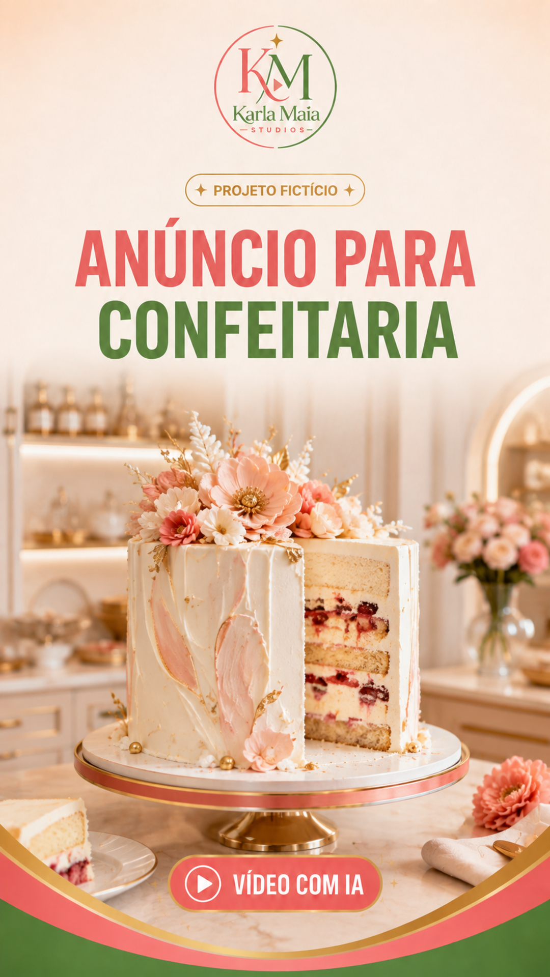 Confeitaria · Projeto fictício