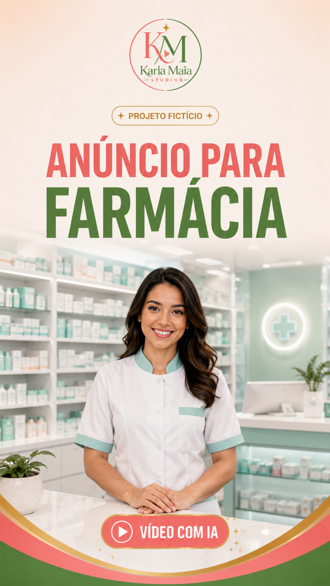 Farmácia · Projeto fictício