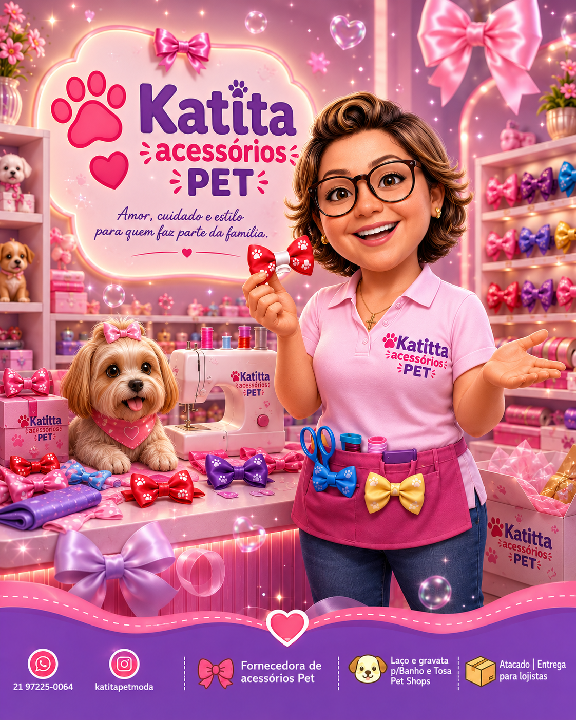 Katitta Acessórios Pet · Divulgação
