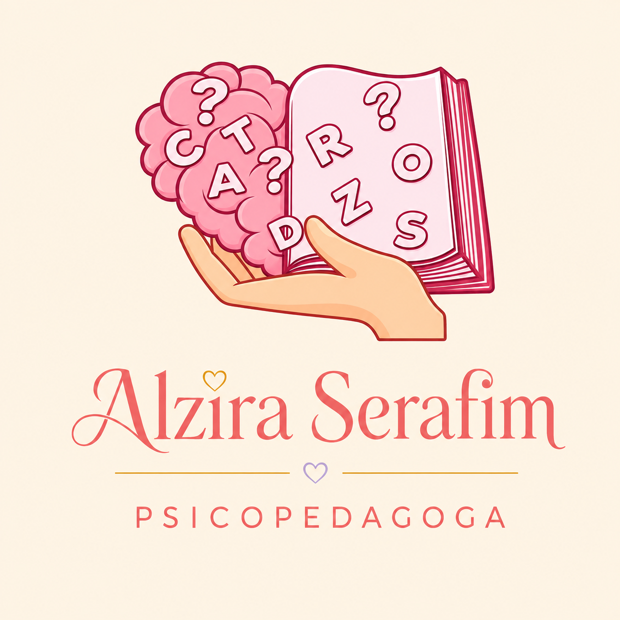 Alzira Serafim · Logomarca